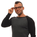 Коричневая оправа для мужчин