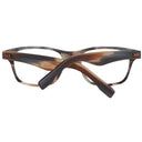 Montura de gafas marrón para hombre