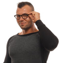 Коричневая оправа для мужчин