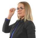 Коричневая женская оправа для очков