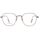 Montura de gafas para hombre de color bronce