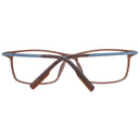 Montura de gafas marrón para hombre