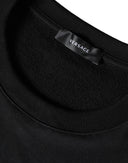 Black Medusa Fleece Cotton Crew Neck Sweatshirt Sweater Versace