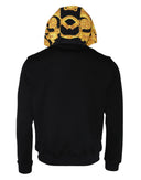 Black Medusa Print Cotton Full Zip HoodieSweatshirt Sweater Versace