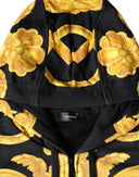 Black Medusa Print Cotton Full Zip HoodieSweatshirt Sweater Versace