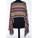 Multicolor Wool Women Poncho Missoni