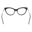 Montura de gafas para mujer negra