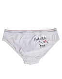 White Cotton Stretch Women Mid Waist Panty Underwear Dsquared²