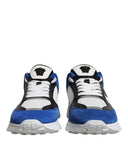 Multicolor Canvas Quad Fabric Medusa Low Top Sneakers Shoes Versace