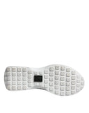 Multicolor Canvas Quad Fabric Medusa Low Top Sneakers Shoes Versace