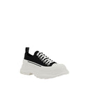 Black Rubber Chunky Sneakers