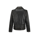 Brown Calf Leather Bos Taurus Biker Jacket