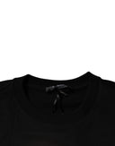 Black Medusa Fleece Men Crew Neck Sweatshirt Sweater Versace