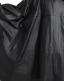 Black Leather Hooded Men Trenchcoat Jacket - Allure Absolue