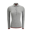 Gray Cashmere Top