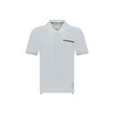 White Cotton Polo Shirt