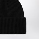 ALMADA LABEL Black wool and cashmere balaclava