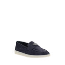 Blue Rubber Slip-On Loafers