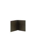 Beige Calf Leather Bos Taurus Wallet