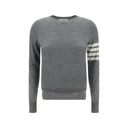Gray Fleece Wool Sweatshirt