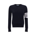 Blue Fleece Wool Sweatshirt
