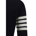 Blue Fleece Wool Sweatshirt