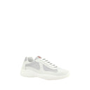 White Calf Leather Bos Taurus Low Top Sneakers
