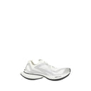 White Polyethylene Athletic Sneakers