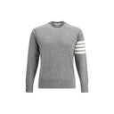 Gray Fleece Wool Sweatshirt