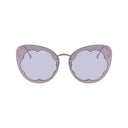 Purple Metal Sunglasses