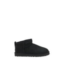 Black Goatskin Ankle Boots