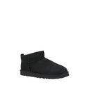 Black Goatskin Ankle Boots