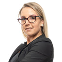 Montura de gafas para mujer burdeos