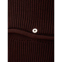 Elegant Viscose Brown Dress - Allure Absolue