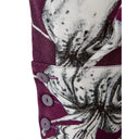 Elegant Purple Viscose Dress - Allure Absolue