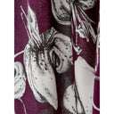 Elegant Purple Viscose Dress - Allure Absolue