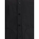 Black Polyester Coat