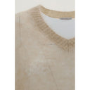 Beige Mohair Sweatshirt