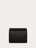 Black Nappa Leather Medium Rockstudt Spike Bag Valentino Garavani