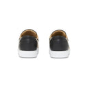 Black Leather New Salmond Sneakers Burberry