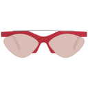 Red Metal Sunglasses