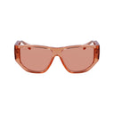 Orange Injected Sunglasses