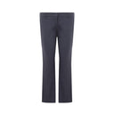 Chic Blue Linen Trousers Lardini