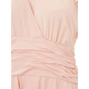 Elegant Pink Acetate Dress - Allure Absolue