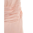 Elegant Pink Acetate Dress - Allure Absolue