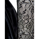 Elegant Black Polyester Dress - Allure Absolue
