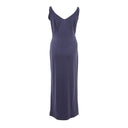 Blue Viscose Dress - Allure Absolue