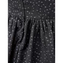 Elegant Black Polyethylene Dress - Allure Absolue