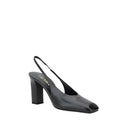 Black Calf Leather Pumps - Allure Absolue