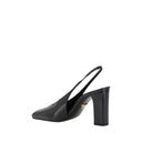 Black Calf Leather Pumps - Allure Absolue